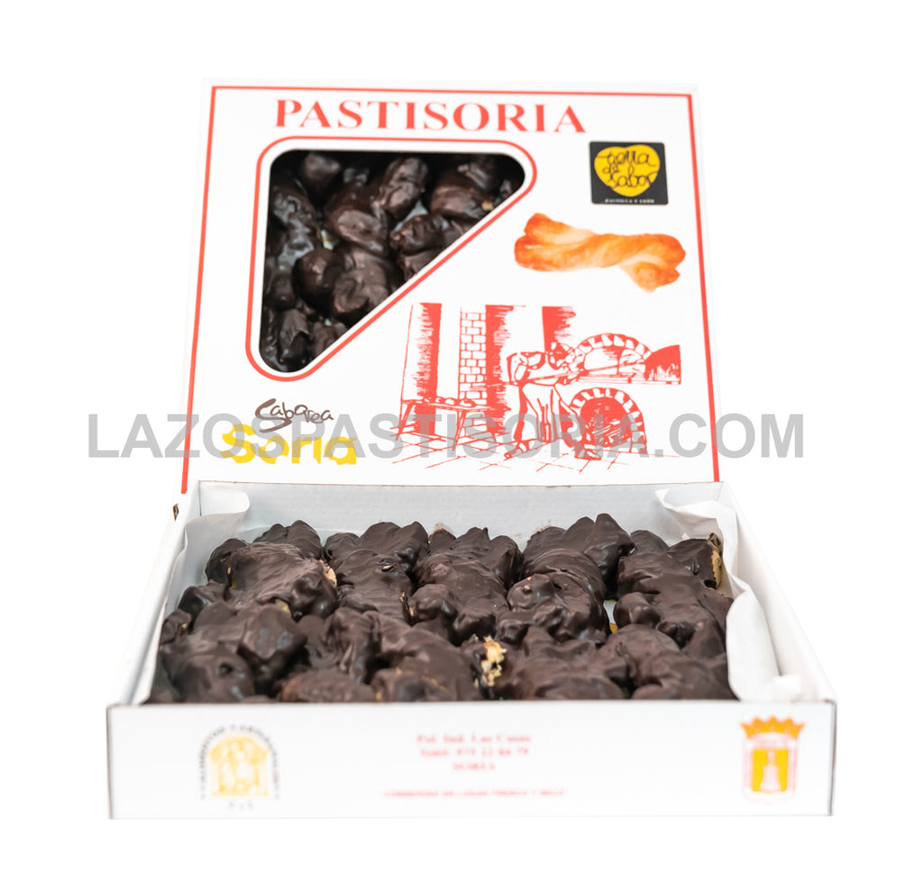 caja lazos chocolate 550gr