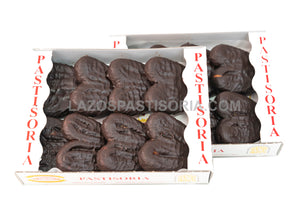 2 cajas palmeras de chocolate bollo